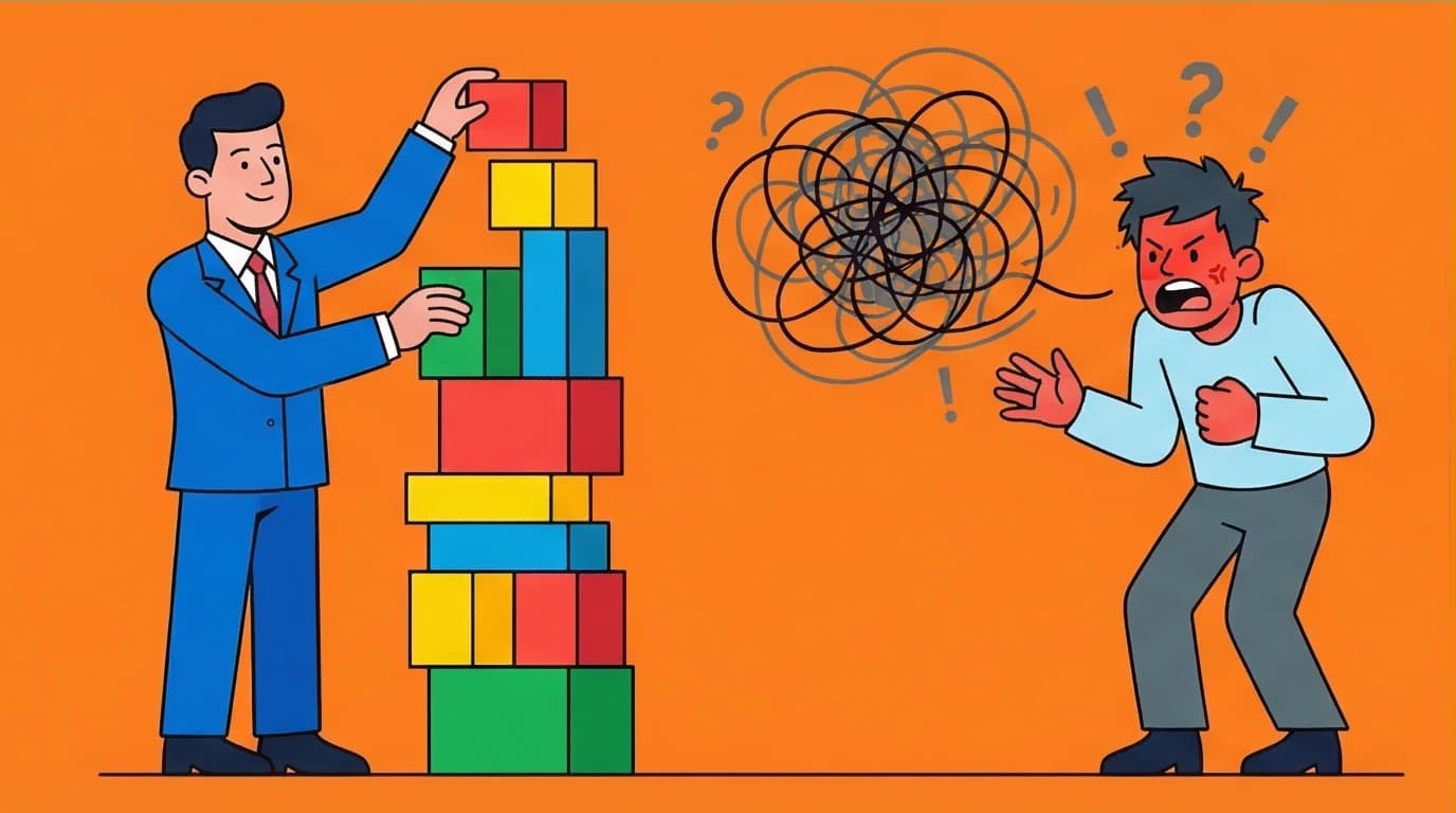 A character wins by building a successful project, not arguing, illustrating Robert Greene's Law 9: Win Through Your Actions.